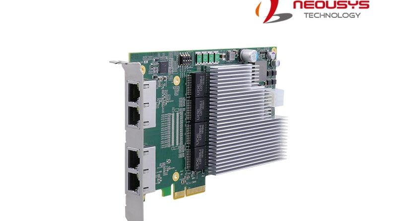 Neousys Technology lancia la serie PCIe-PoE454.