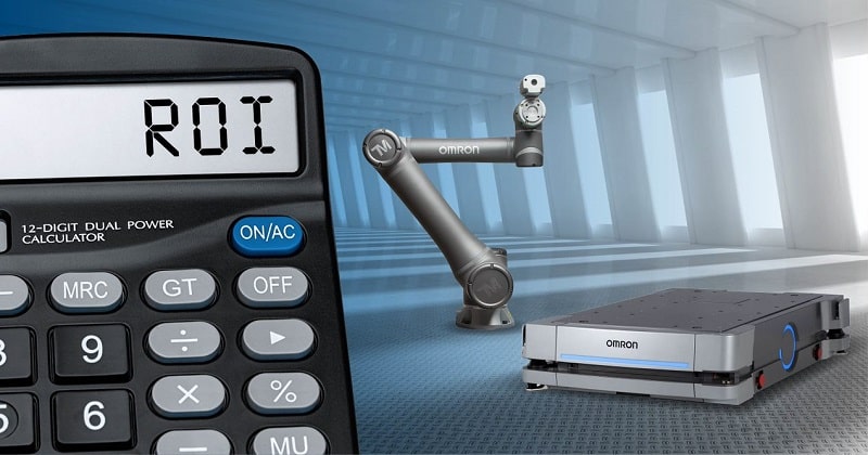 OMRON ha lanciato un nuovo calcolatore del ROI per supportare il processo di valutazione di un investimento in robot collaborativi e mobili.