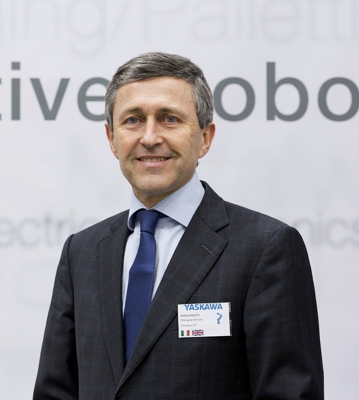 Paolo Poletti, Amministratore Delegato di Yaskawa Italia.  yaskawa Fare cultura della robotica con YASKAWA 1 yaskawa Copia min