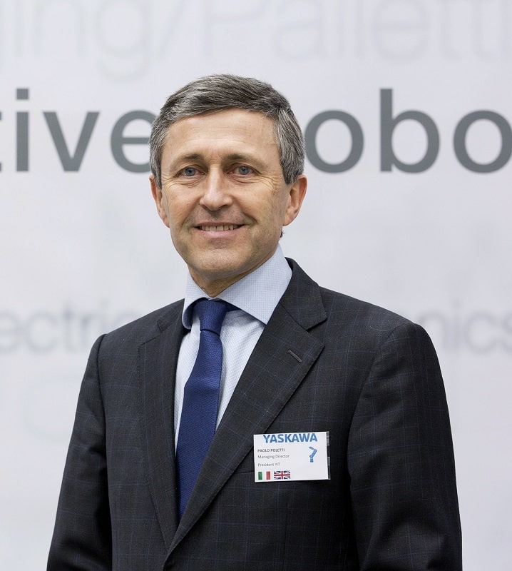 Paolo Poletti, Amministratore Delegato di Yaskawa Italia.