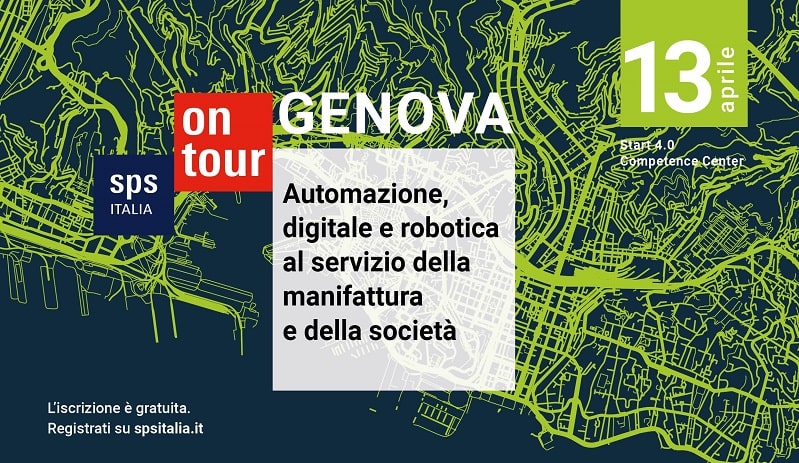 Il 13 aprile si terrà a Genova il quarto appuntamento di SPS Italia On Tour.