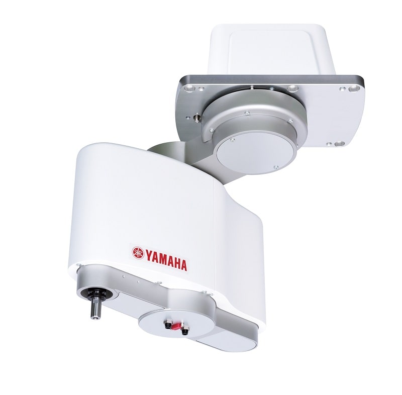 Lo SCARA montato a soffitto combina un ingombro ridotto con un'altezza inferiore rispetto ai robot delta.