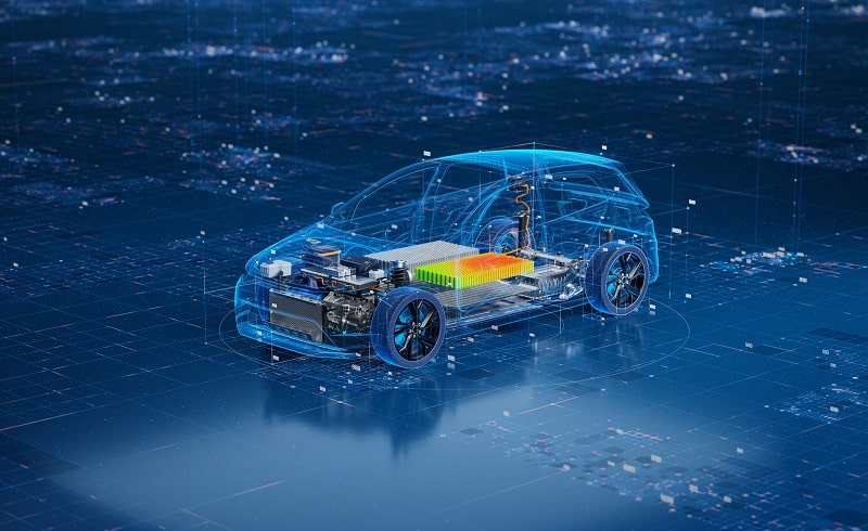 digital twin Il ruolo del digital twin nella produzione di veicoli elettrici secondo Altair APERTURA altair Copia min