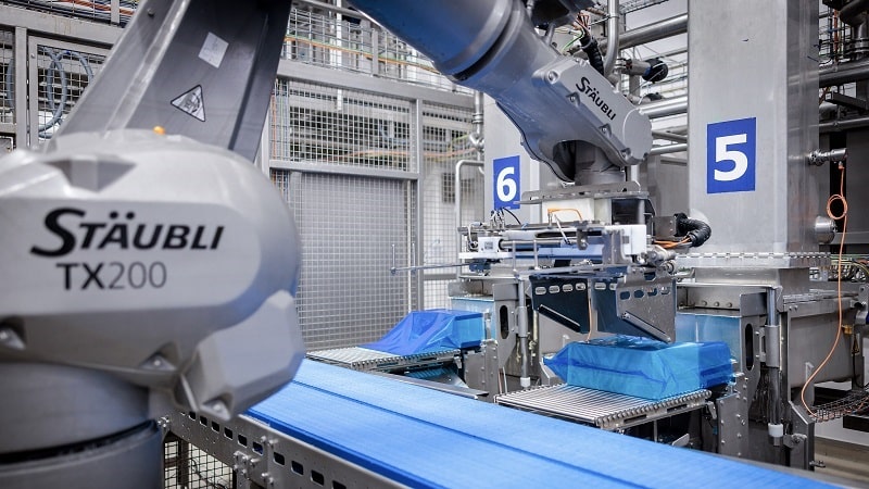 Automazione igienica, flessibile e salvaspazio