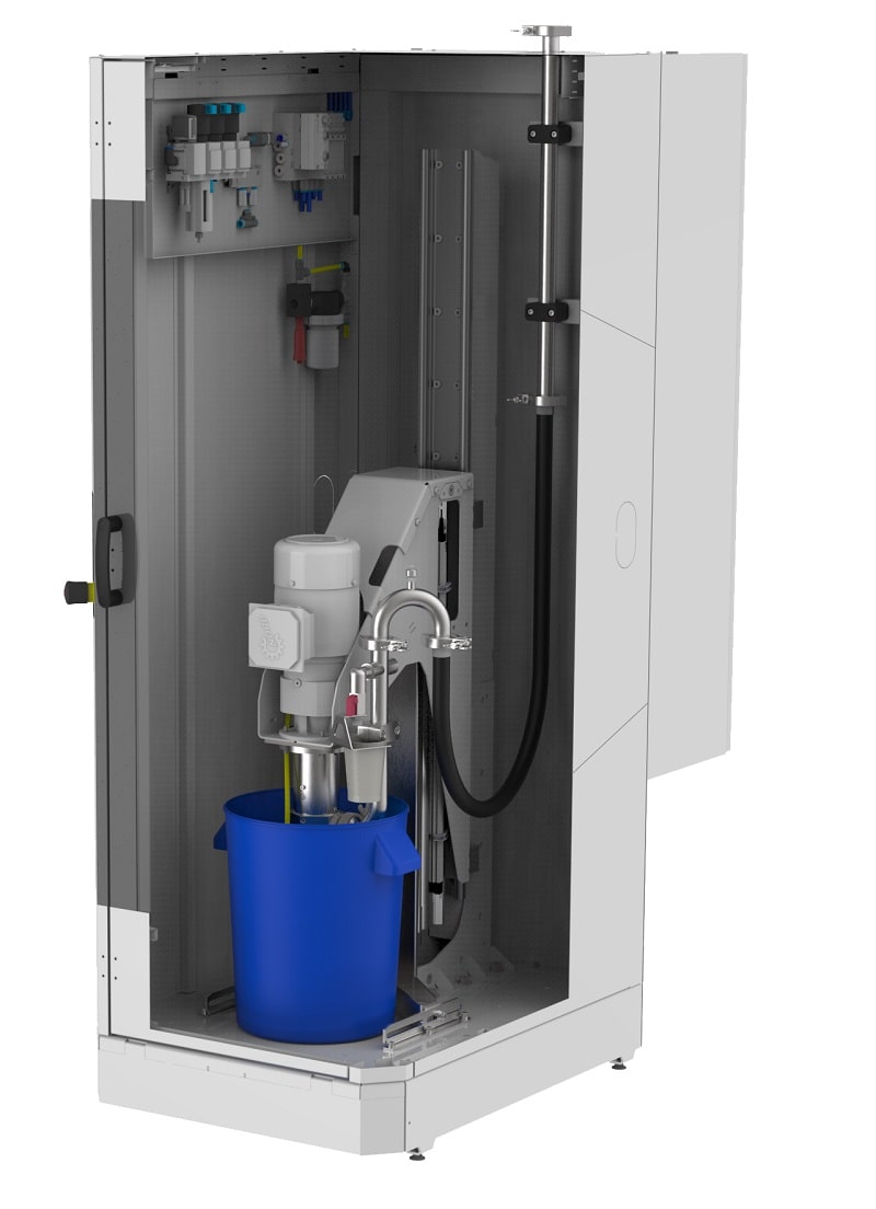 Anche i sistemi di svuotamento sono automatici