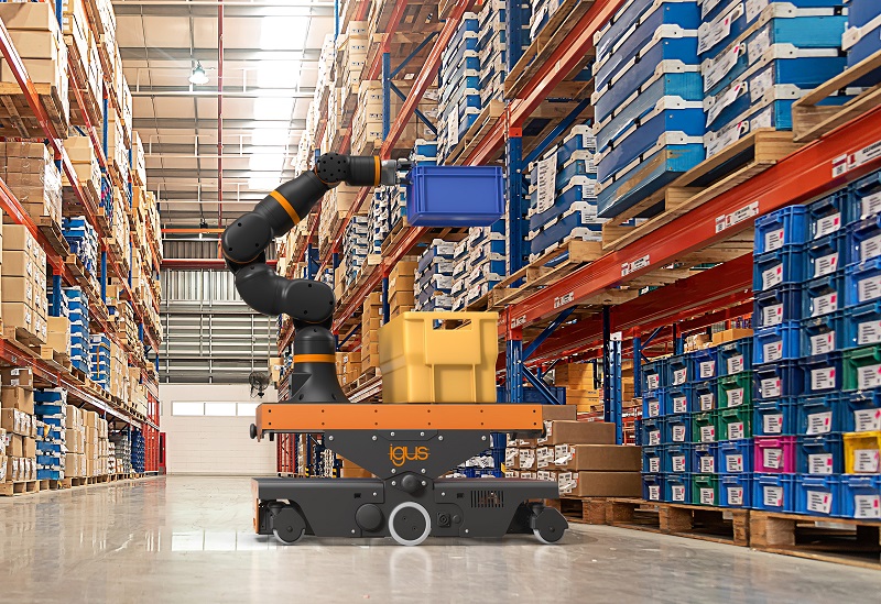ReBeL Move: il nuovo robot mobile autonomo per la logistica firmato igus rebel move ReBeL Move: il nuovo robot mobile autonomo per la logistica firmato igus igus rebelmove