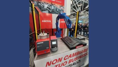 Il robot GP12 è integrato con i sistemi di incollaggio Henkel. henkel Anche l&#8217;incollaggio è robotizzato: la collaborazione tra Henkel e Yaskawa Henkel Yaskawa 390x220