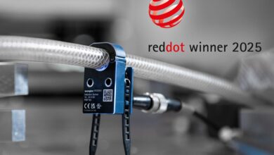 Red Dot Award 2025: i sensori induttivi ad anello di wenglor premiati per il loro design innovativo e funzionale