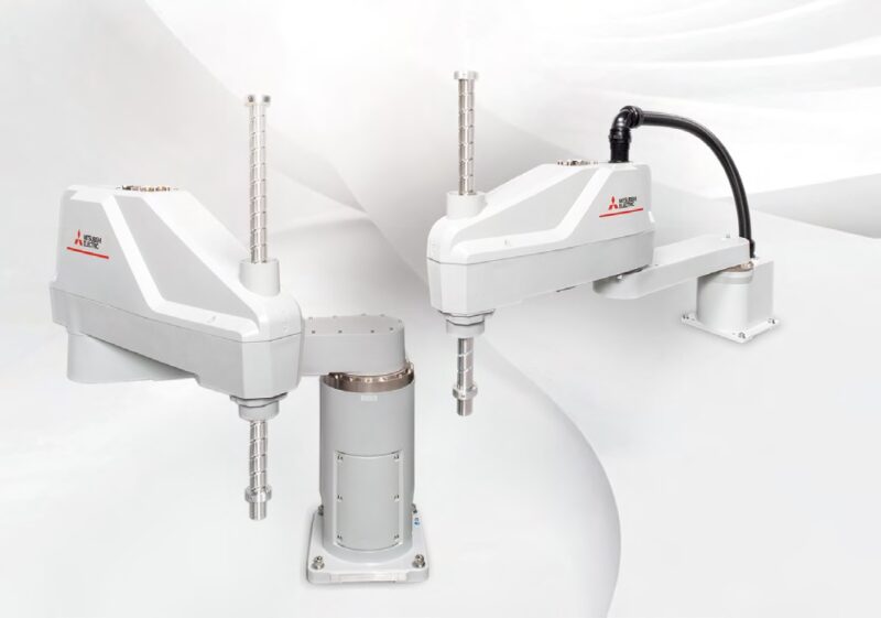 
La serie CRH di SCARA lanciata recentemente da Mitsubishi Electric copre un range di carico da 3 a 20 kg, rendendola una linea completa e versatile.