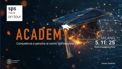 Prosegue l’impegno di SPS Italia nel fare cultura e implementare i punti di contatto tra Scuola e Industria. Il 5 novembre, all’Università degli Studi di Pavia, l’incontro “Competenze e persone al centro dell’industria 5.0”.  SPS Italia Academy On Tour riparte da Pavia TR SPS Italia Academy Pavia 390x220