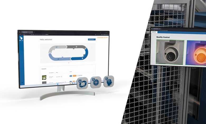Con AI Lab di wenglor è possibile addestrare, gestire e ottimizzare modelli di AI via browser, in modo intuitivo, veloce e sicuro. ai lab wenglor presenta AI Lab, la piattaforma cloud-based per la creazione di modelli AI AI Lab Print 780x470