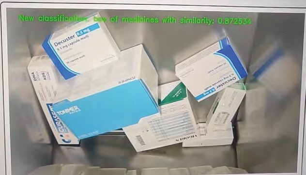 Re Roberto aveva la necessità di un controllo esterno, intelligente e non invasivo per i prodotti pronti per essere convogliati nella cassa di spedizione.