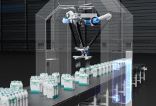 Octopus è il robot Delta di Ercopac progettato e sviluppato insieme a Zodiac Robotics e Bosch Rexroth. delta Octopus: il robot Delta per il fine linea Ercopac4 220x150