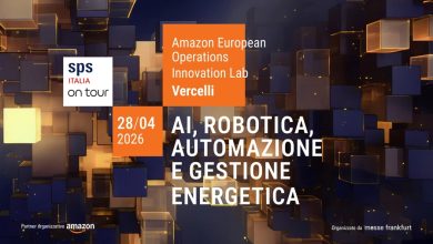 AI, robotica, automazione e gestione energetica: la sinergia tra tecnologia e competenze per le Operations 5.0. Sono i temi dell'evento della terza tappa di SPS Italia On Tour, organizzata in collaborazione con Amazon presso l’European Operations Innovation Lab di Vercelli in occasione della Giornata Mondiale per la Salute e la Sicurezza sul Lavoro.  SPS Italia On Tour arriva il 28 aprile in Amazon sps on tour amazon 390x220