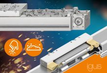 La protezione integrata sugli assi drylin SLX e ZLX copre interamente la guida preservando cuscinetto e azionamento da fattori esterni quali la caduta di piccoli elementi di minuteria metallica o l'ingresso di sporco. (Fonte: igus SE & Co. KG)