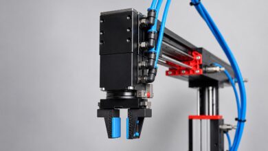 Il principale vantaggio di PRP1806 è l'integrazione di presa e rotazione in un'unica unità.