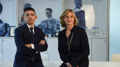 Marcello Perini, CEO del gruppo Gefran, e Maria Chiara Franceschetti, Presidente del Gruppo Gefran.