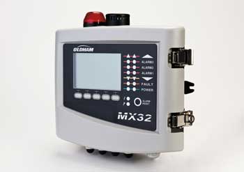 Gas detection controller oldham