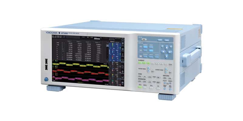 Power analyzer di precisione a prova di futuro APERTURA WT5000Front upper righ Mt 800x400