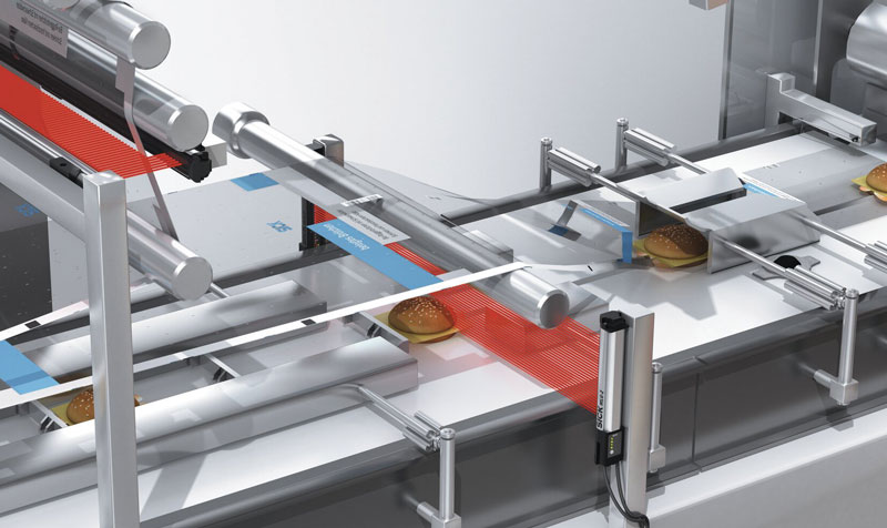 Barriera fotoelettrica per il packaging