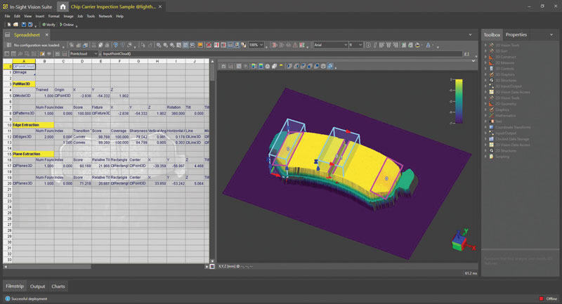 Impostazione ed esecuzione intuitiva su immagini 3D a nuvola di punti. Impostazione ed esecuzione intuitiva su immagini 3D a nuvola di punti.