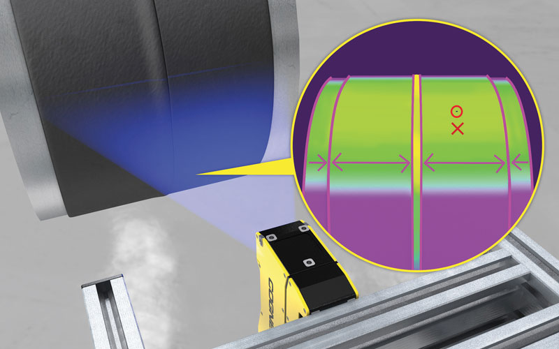 Nell’ispezione delle saldature sui tubi in gomma, 3D-L4000 rileva i difetti più piccoli. ispezione Un sistema per l’ispezione automatica in 3D 2 9