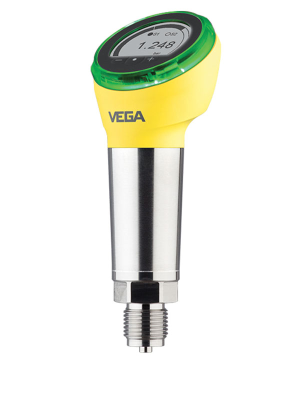 VEGABAR 38 is used for measurement of gases, vapours and liquids up to 130°C.   5 1