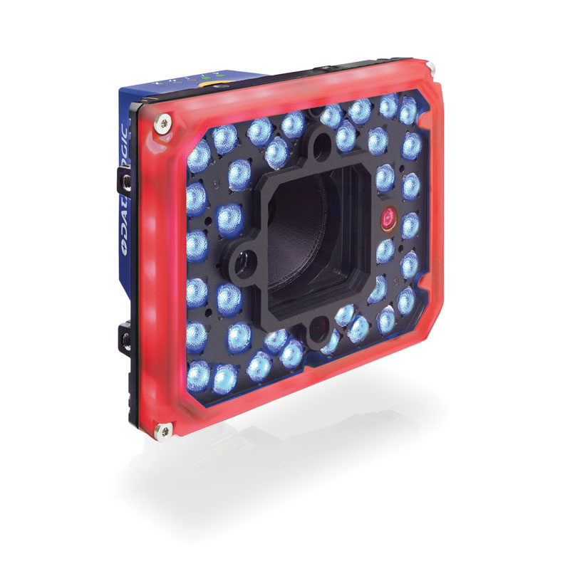 I LED che compongono l’illuminatore incorporano lenti TIR. smart camera Smart camera per alte velocità di produzione P2X 36 Led red right facing redspt
