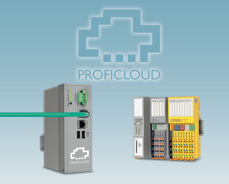 The system operator can access the safety system data in real time via the Proficloud. The system operator can access the safety system data in real time via the Proficloud.