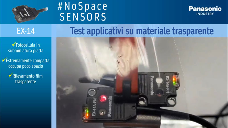 Packaging: il rilevamento di materiale trasparente