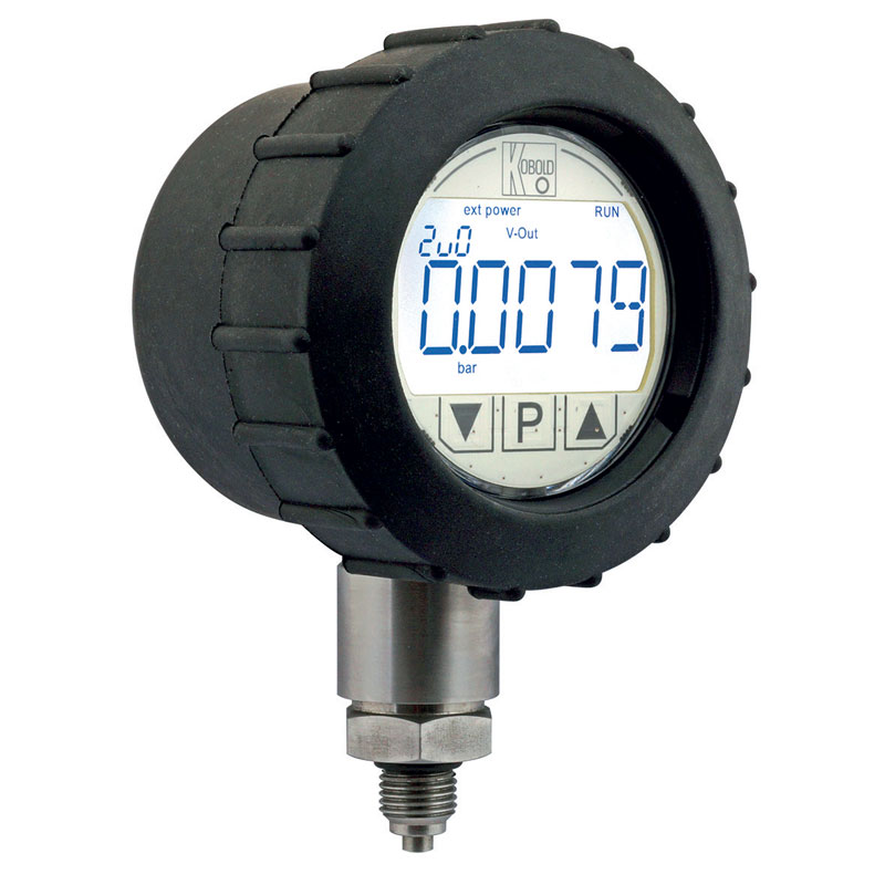 MAN-LC with a rubber protective case cover. manometro A Digital Pressure Gauge with IO-Link 2 10