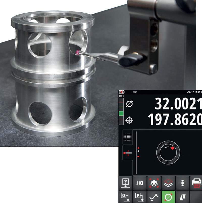 La funzione “fast diameters” guida l’utente con precisione nella misurazione del diametro. altimetri Altimetri 2D pronti per l’Industria 4.0 2 17