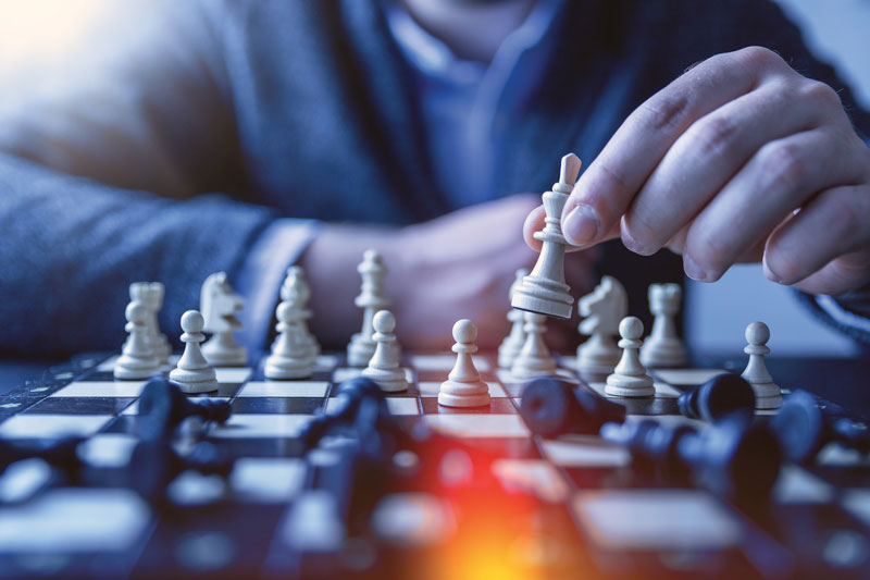 L’approccio dell’IA nei programmi di scacchi è applicabile anche ai sistemi di controllo industriale.   4 4