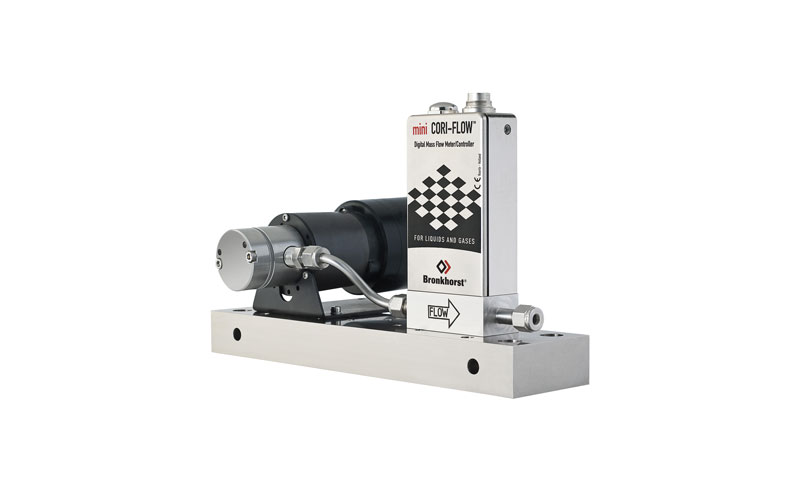 I mini CORI-FLOW M12 sono ideali per applicazioni con portata di liquido (ultra) bassa.