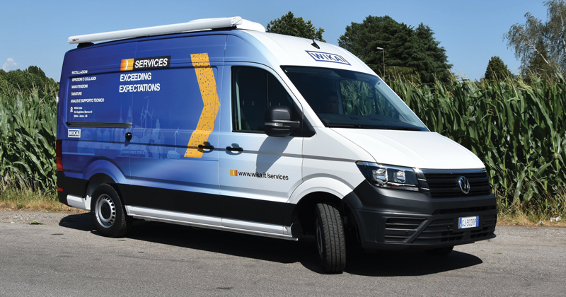 Wika dispone di un nuovo Service Van a disposizione dei clienti in tutta Italia.