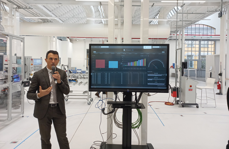 Mauro Mazzetti di Tesar durante la presentazione alla Demo Experience.
