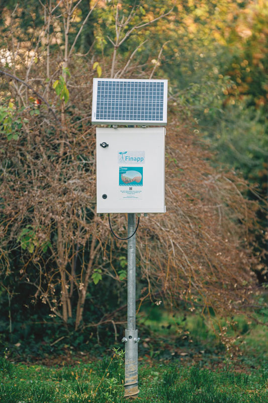 La sonda Finapp usa la tecnologia CRNS per misurare l’umidità del suolo e la SWE.