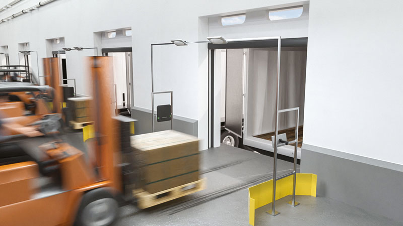 L’RFID consente informazioni in real time sul magazzino e sulla posizione dell’oggetto.
