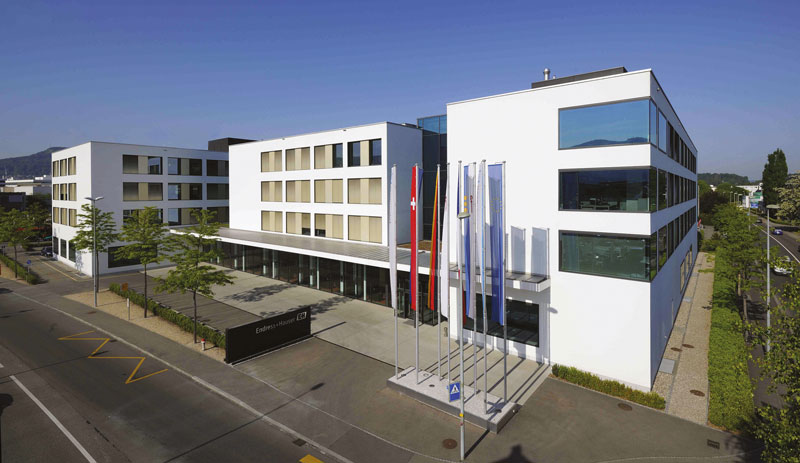 La sede Endress+Hauser a Cernusco Sul Naviglio, in provincia di Milano.