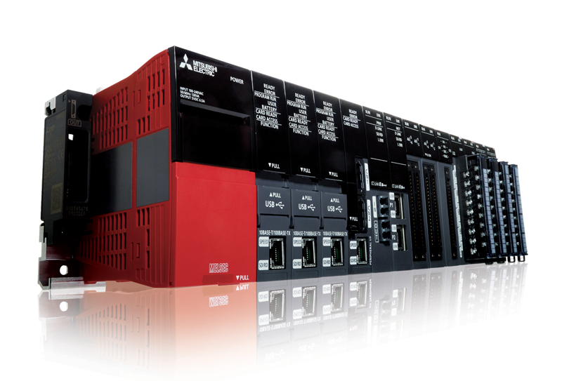 Il sistema di controllo distribuito DCS iQ-R Platform di Mitsubishi Electric.   1 1