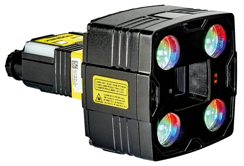 Cognex In-Sight 2800 con Edge Learning automatizza il rilevamento di errori.