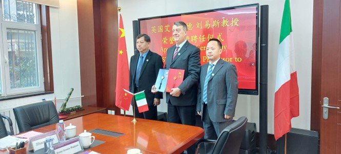 Il presidente GISI ing. Roberto Gusulfino è stato insignito del titolo di Professore Onorario e membro del comitato Accademico della BISTU.
