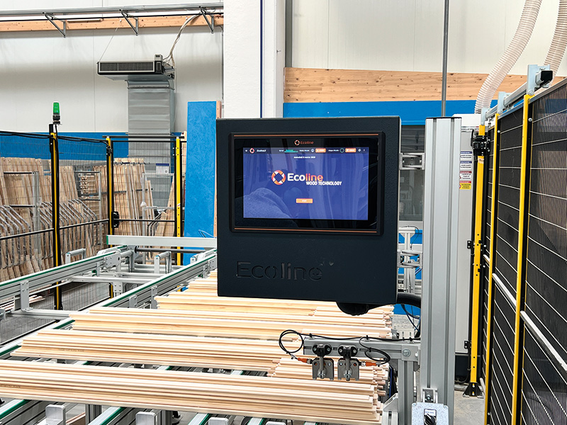 Due piccoli tasti permettono di regolare le fotocellule dal display in pochi secondi