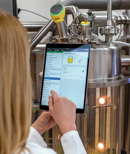 Le attività svolte dal tecnico d’impianto tramite l’app sono sincronizzate sul cloud myVEGA