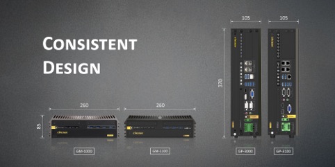 Ogni serie di computer Cincoze ha un design coerente tra le generazioni, inclusi volume, dimensioni e posizioni dei fori di bloccaggio, consentendo aggiornamenti convenienti e veloci.