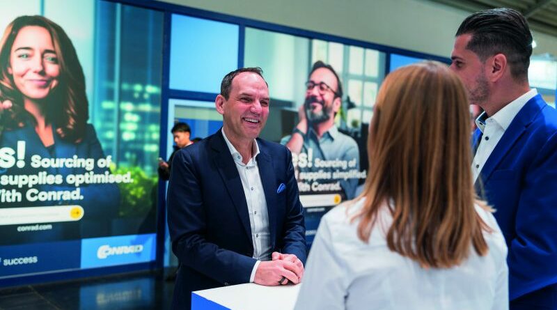 Ralf Bühler, CEO di Conrad Electronic  Con Conrad Electronic, l&#8217;approvvigionamento efficiente a prova di futuro intervista Ralf Buhler CONRAD 800x445