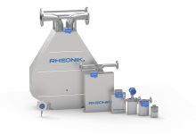 Il modello RHM10 può misurare portate fino a 90 kg/min con pressioni superiori ai 1.000 bar