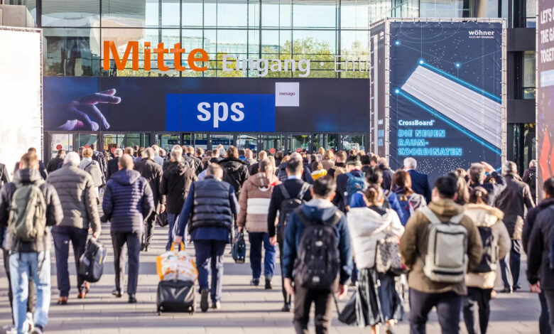 SPS – Smart Production Solutions dal 24 al 26 novembre aprirà le porte al mondo dell'automazione a Norimberga 1.175 espositori provenienti da 40 Paesi distribuiti nei 15 padiglioni