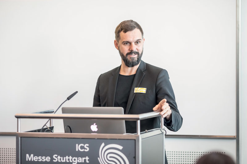 Florian Niethammer, Direttore di progetto della Moulding Expo alla Messe Stuttgart.
