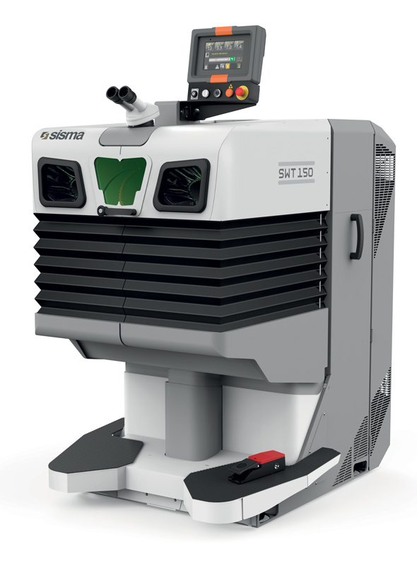 SWT, disponibile in classe I e IV, è un sistema semi-manuale di saldatura laser studiato per la riparazione di stampi di piccole/medie dimensioni.